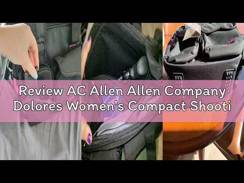 Review AC Allen Allen Company Dolores Women's Compact Shooting Range Bag - Gun Storage Pouches for H