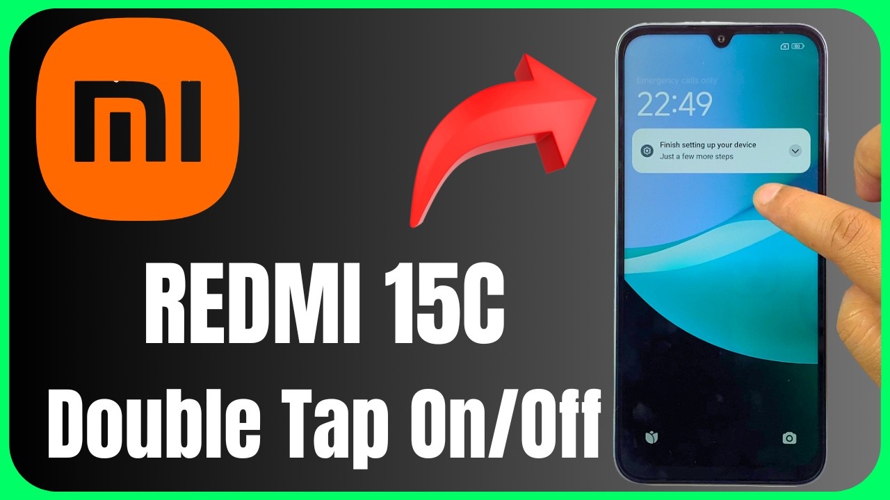 Redmi Double Tap On/Off ! Activate This Hidden Feature Now !2026
