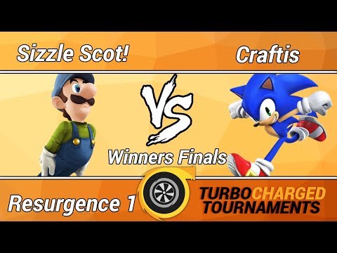 Resurgence 1 Wii U Singles (Winners Finals) - Scot (Luigi) vs. Craftis (Sonic)