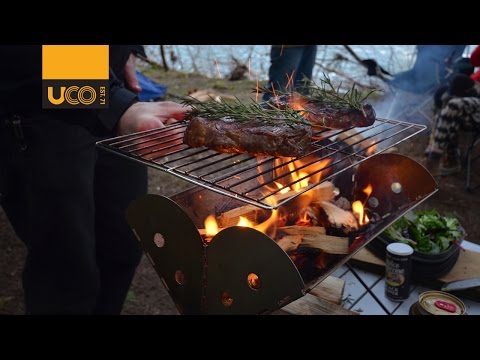 Grill & Go! 30 SEC. setup - the UCO FlatPack Grill
