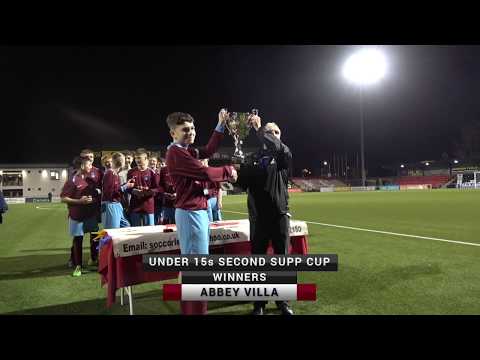 Abbey Villa v Crumlin United - Under 15s Second Supp Cup Final - 29th December 2018
