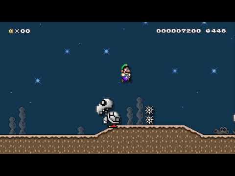 Sandstorm Cemetery by Robot99 - Super Mario Maker 2 - No Commentary 1bv