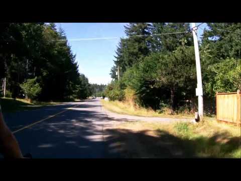 A tandem ride to Denman Island