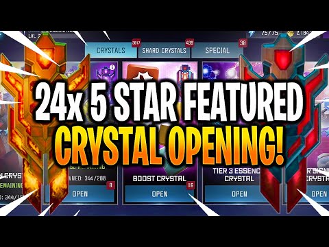 *NEW* 24x 5 STAR FEATURED CRYSTAL OPENING! - Transformers: Forged To Fight