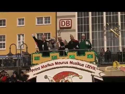 Rosenmontag 2019 in Fulda - Ich bin in Fulda verliebt nach Zugausfall