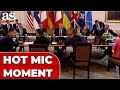 HOT MIC CATCHES TRUMP And MELONI Discuss Golf MELONI S Answer Goes VIRAL