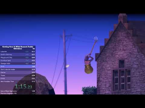 Getting over it in 2 mins 40 seconds