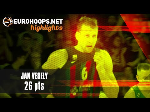 Jan Vesely (26 points) 💪 FC Barcelona - Zalgiris Kaunas 89-81 (Game 2)