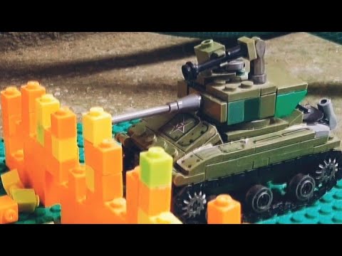 Type 97 Chi-Ha vs M4 Sherman Duel | Ww2 Tank Battle Stop Motion