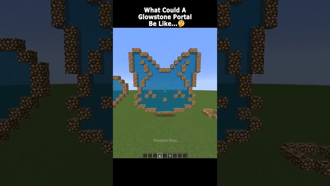What Could a Glowstone Portal Be Like...🤔