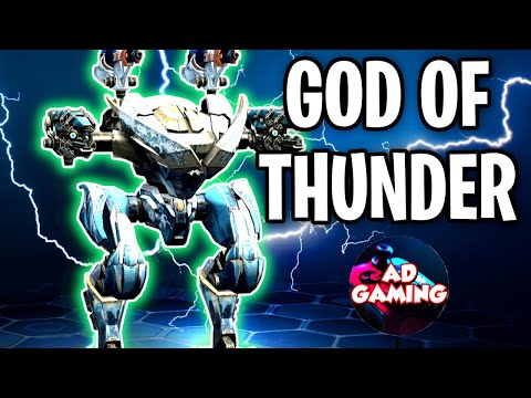 [WR] ⚡ SCOURGE SPARK TYR - God Of Thunder - Mk2 Max Gameplay | War Robots