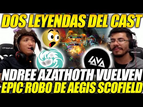 😲COMO LOS VIEJOS TIEMPOS!!😲 NDREE Y AZATHOTH VUELVEN AL CAST BEASTCOAST vs LAVA - GAME 1