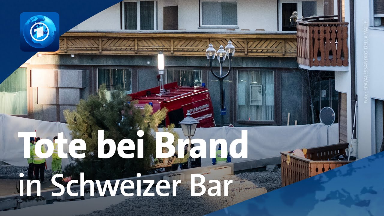 Feuer in der Schweiz: Dutzende Tote bei Brand in Bar