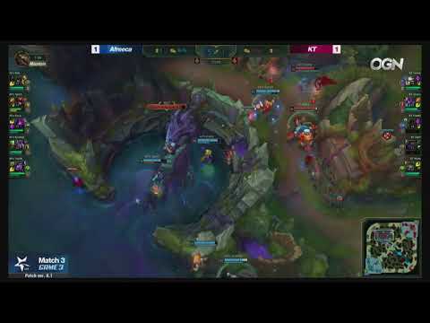 AFS vs KT Highlights Game 3 LCK Spring 2018 W1D2 Afreeca Freecs vs KT Rolster !