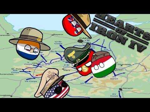 The Falaise Pocket - Hoi4 MP In A Nutshell