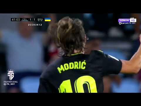 GOL DE LUKA MODRIC | REAL MADRID 2 - 1 CELTA