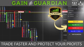 NT: GAIN GUARDIAN – Boleta rápida para proteção de ganhos [NinjaTrader: Melhore sua gestão de risco]