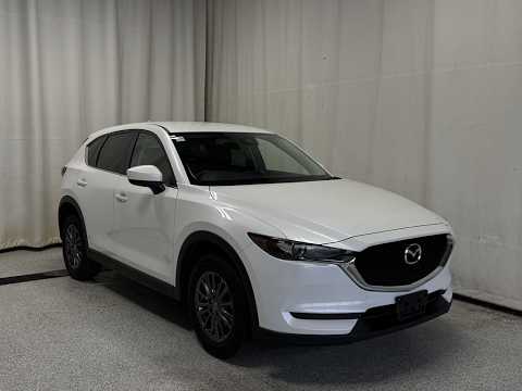 2019 Mazda CX-5 GX Auto AWD in White for sale at Park Mazda in Sherwood Park, AB