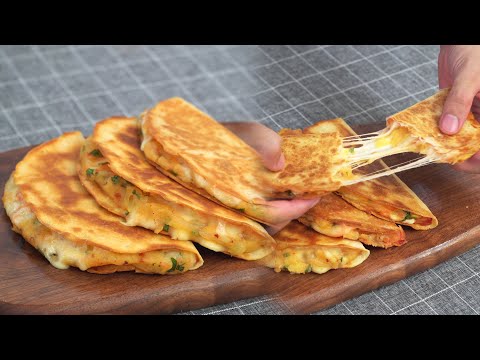 Cheese Potato Tacos - Mexican Street Food