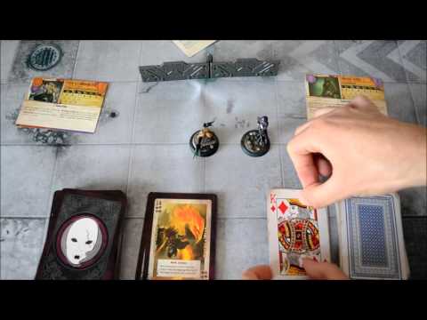 Malifaux Tutorial Part 3 : Player's hand and Cheating Fate 