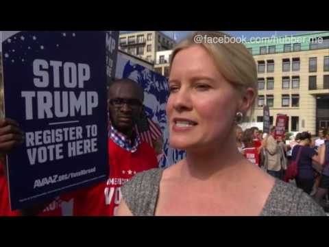 Anti-Trump Initiative in Berlin