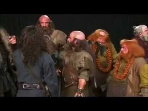 Mostly Thorin and Kili - Clips from Peter Jackson's The Hobbit Video Blog