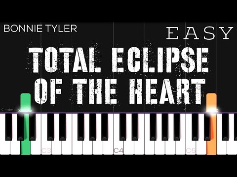 Total Eclipse of the Heart - Bonnie Tyler piano tutorial