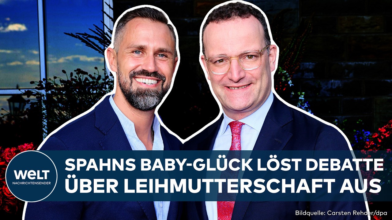 JENS SPAHN: Baby-Glück durch Leihmutterschaft – Jetzt entfacht Debatte über Doppelmoral