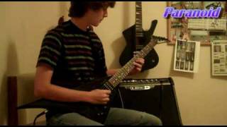 Video thumbnail for Paranoid Solo Cover ( Jackson Jrr-94 Concept) by Trenton Capps