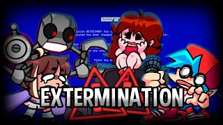 Cover art for extermination
