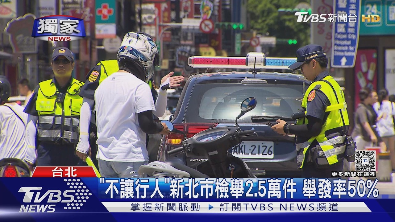 影音／人車爭道檢舉多！新北去年2.5萬件　舉發率達50%