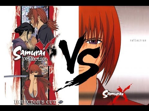 Samurai X Reflections vs Director's Cut Comparison - Enishi Yukishiro vs Kenshin Himura