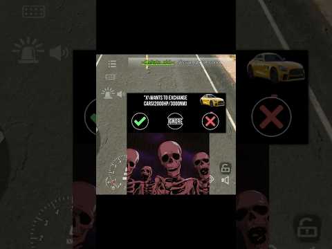 I get 2000 hp car 🔥 #shorts #short #carparkingmultiplayer #funny #mercedes #2000hp