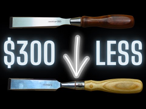 $300 difference!  Veritas PMV 11 vs  Narex Richter Chisels - Review and Comparison