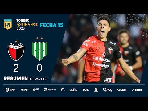 #TorneoBinance 2023 | Fecha 15 | resumen de Colón - Banfield