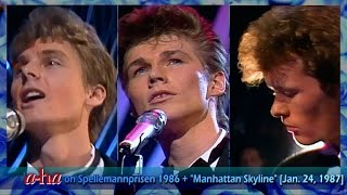 a-ha on Spellemannprisen '86 / "Manhattan Skyline" [Jan. 24, '87 / HD]