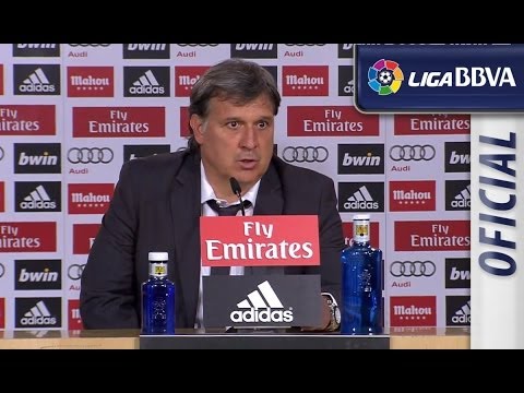 Rueda de Prensa | Press Conference de Tata Martino Real Madrid (3-4) FC Barcelona - EL CLÁSICO -HD