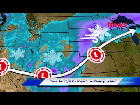 Weather - Winter Storm Warning - Dec 26 2018 6PM
