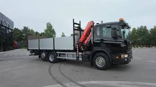 Xe tải san phẳng Scania P360 6x2 PALFINGER PK 18002 EH Crane Elevator để bán - Hình ảnh 4 | Autoline VN Xe tải san phẳng Scania P360 6x2 PALFINGER PK 18002 EH Crane Elevator | Hình ảnh 4 - Autoline