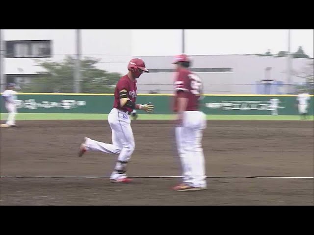 【ファーム】勝利を引き寄せる一発!! イーグルス・黒川史陽 今季1号は満塁弾!!  2023年6月10日 埼玉西武ライオンズ 対 東北楽天ゴールデンイーグルス