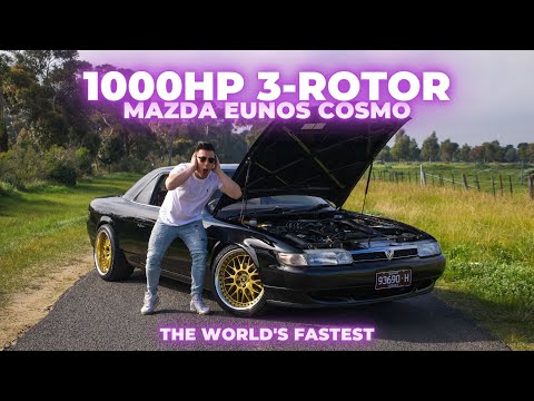 1000HP 20B 3-ROTOR TURBO - Mazda Eunos Cosmo Review: WORLD’S FASTEST ROTARY