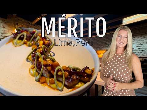 Eating At One Of The Best Restaurants in Latin America | Mérito Lima, Peru 🇵🇪