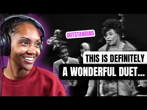 I COULD CRY.. | Sammy Davis Jr. & Ella Fitzgerald "S'Wonderful" on The Ed Sullivan Show (REACTION)