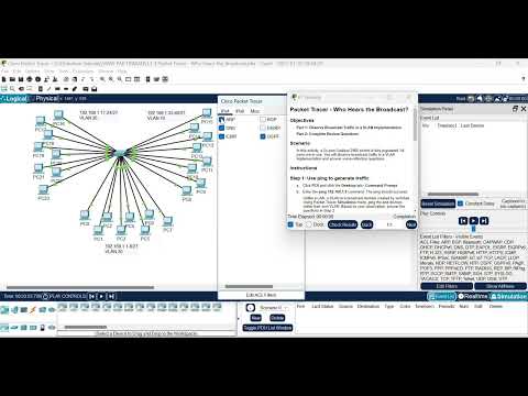 SRWE 3.1.4 Packet Tracer - Who Hears the Broadcast?