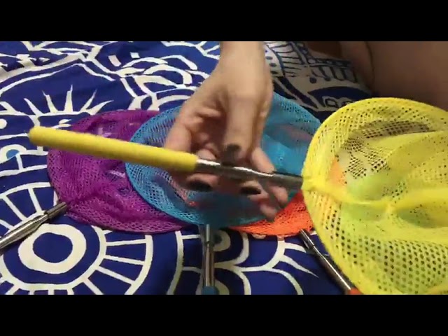 Vídeo relacionado con SJUNJIE 2 Piezas Butterfly Net Exterior Red de Pesca Extensible Viene con 2 Cubos Plegables Red de Captura de Insectos Adecuado para Atrapar Mariposas Peces Pequeños Camarones e Insectos