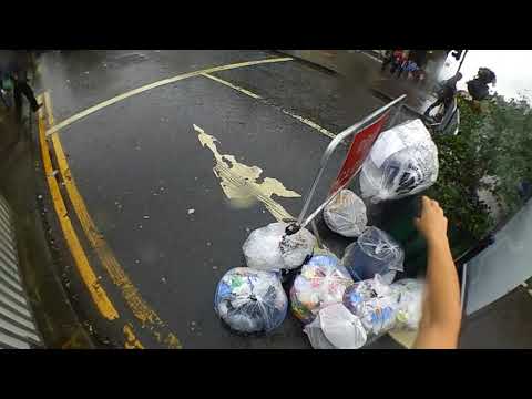 Shit in the cycle lane