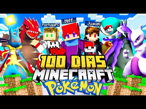 Sobrevivi 100 dias no Pixelmon do Minecraft Multiplayer