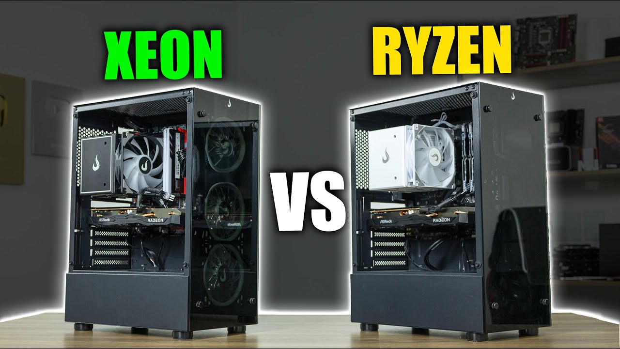 PC GAMER KIT XEON VS PC GAMER KIT RYZEN, COMPARATIVO DE PREÇO E DESEMPENHO