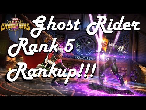 4 Star Rank 5 Ghost Rider Rankup!!! [Marvel: Contest of Champions]