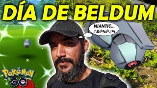 DÍA DE BELDUM EN POKÉMON GO | Si! Estaba bien enojado!!!